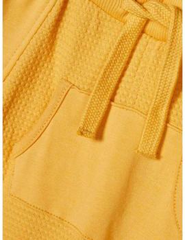 Pantalón Name It 13181257 amarillo para niño