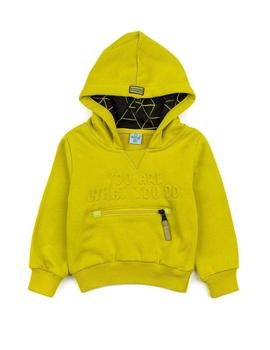 Sudadera Ativo YF1007 verde para niño