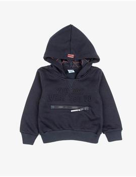 Sudadera Ativo YF1007 azul marino para niño