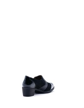 Zapato Mysoft 20M580 negro tacón para mujer