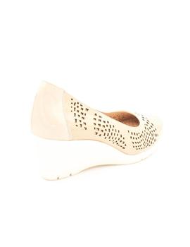 Zapato Cuña Desiree Mujer 2202 Beisge