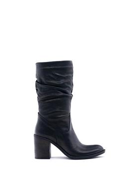 Bota Top3 20815 negro tacón para mujer