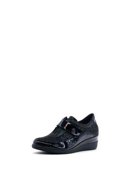 Zapato Pitillos 6325 negro cuña para mujer