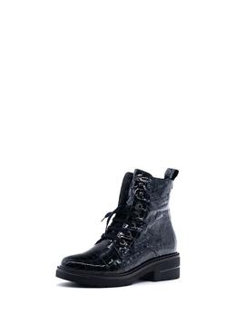 Bot n Pitillos 644 negro cord n charol para mujer