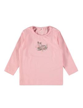 Camiseta Name It 13185724 rosa para niña