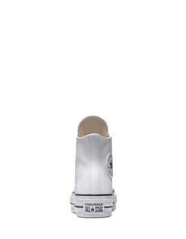 Converse 561676C plataforma blanco para mujer