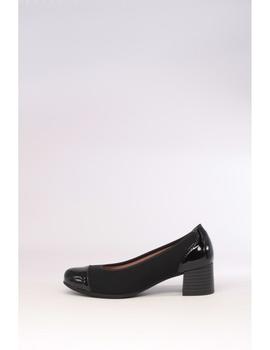 Zapato PITILLOS Mujer Piel Negro Tacón 5545