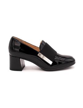Zapato D´CHICAS Mujer Charol Negro Tacón 4828