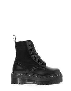 Botín Dr. Martens Molly 24861001 negro para mujer