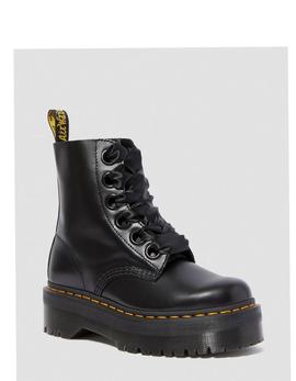 Botín Dr. Martens Molly 24861001 negro para mujer