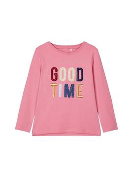 Camiseta Name It 13181373 rosa para niña