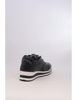 Zapato SPORT CARMELA Mujer Negro Cuña 66702