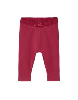 Pantalón Name It 13181571 burdeos para niña