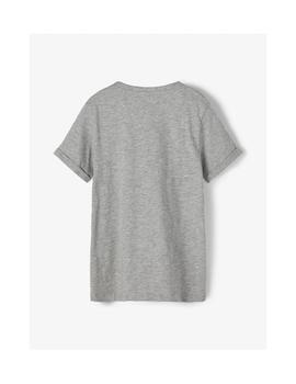 Camiseta Name It 13187130 gris para niña