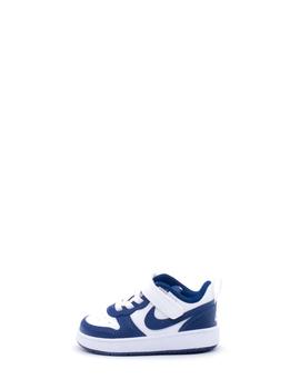 Deportivo Nike BQ5453(107) blanco/marino para niño