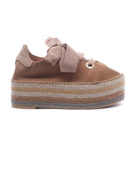 Zapato STAR LOVE Mujer Serraje Camel 25014