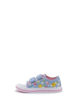 Loneta Pablosky 961510 azul velcros para niña