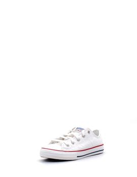 Loneta Converse 671098C blanco grabada para niña