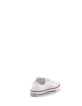 Loneta Converse 671098C blanco grabada para niña