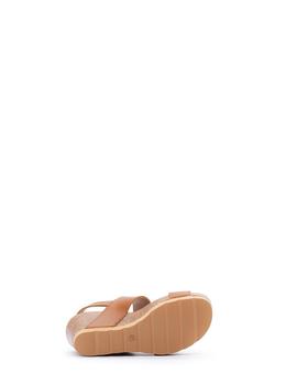 Sandalia Panama Jack Velvet B3 camel para mujer