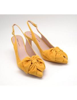Zapato A:Alarcón Mujer 18357 Amarilla