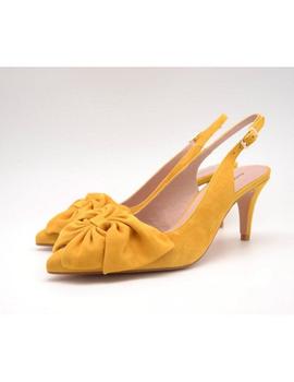 Zapato A:Alarcón Mujer 18357 Amarilla