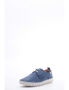 Zapato Mocasín WIKERS Mujer Azul GUM GO 10901