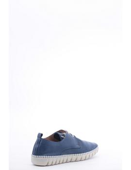 Zapato Mocasín WIKERS Mujer Azul GUM GO 10901