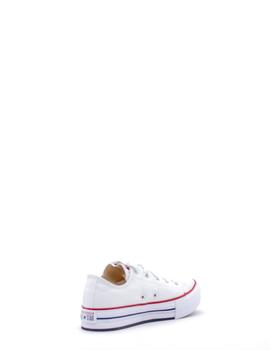 Converse 670893C lona blanca baja niña