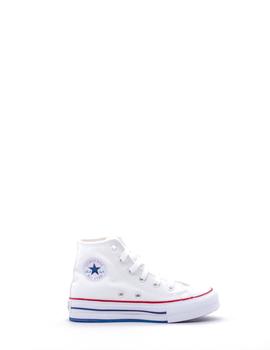 Converse 671108C lona alta blanca para  niña