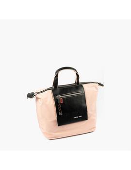 Bolso Pepe Moll 16128 nude y negro para mujer