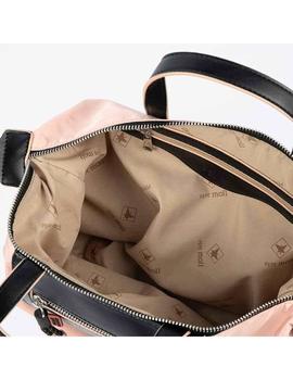 Bolso Pepe Moll 16128 nude y negro para mujer