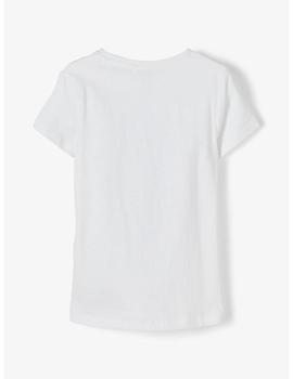 Camiseta Name It 13189261 blanca para niña