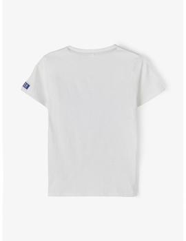 Camiseta Name It 13189510 blanca para niño