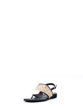 Sandalia Carmela 67854 negro para mujer