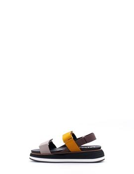 Sandalia Gioseppo 62956 amarilla para mujer