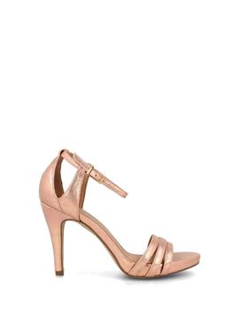 Sandalia Menbur 218917 oro/rosa tacón para mujer