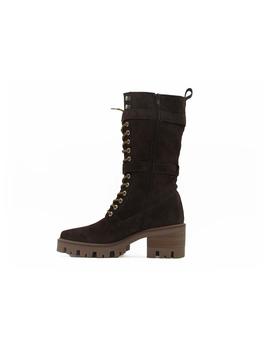 Bota Alpe 4090 marrón cordón para mujer