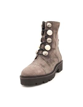 Bota ALPE Mujer Serraje Gris Botones 3732 