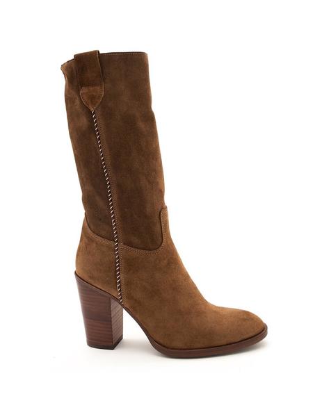 Bota Alta DAKOTA Mujer Serraje Marrón 830CA