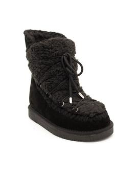 Bota GIOSEPPO Mujer Serraje Negro Pelo 46486