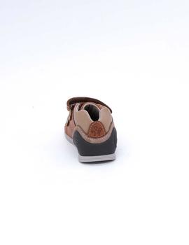 Zapato Biomecanics 211136 camel velcro para niño