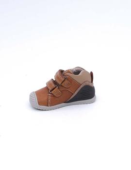 Zapato Biomecanics 211136 camel velcro para niño