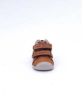 Zapato Biomecanics 211136 camel velcro para niño