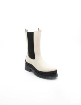 Bota Foos 12427 blanco gomas para mujer