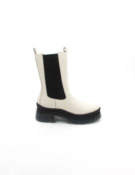 Bota Foos 12427 blanco gomas para mujer