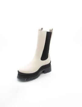 Bota Foos 12427 blanco gomas para mujer