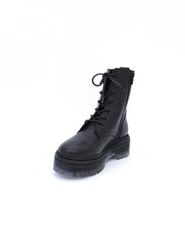 Botín Foos 12412 militar negro para mujer