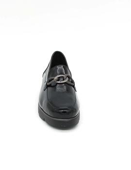 Zapato 24HRS 25056 negro para mujer