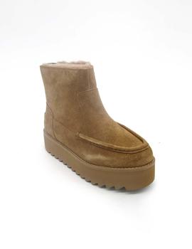 Botín UGG 1122514 camel plataforma para mujer